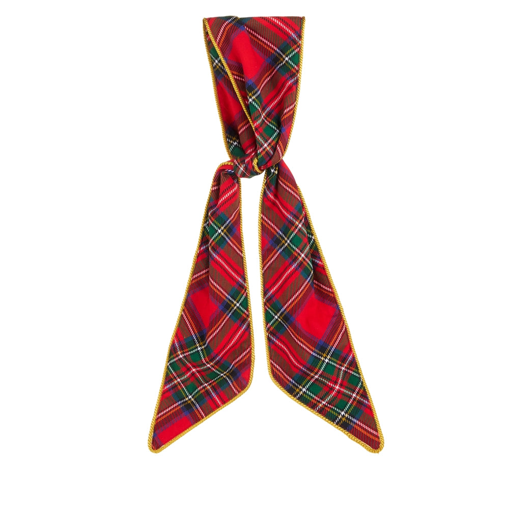 Raz Plaid Wreath Sash