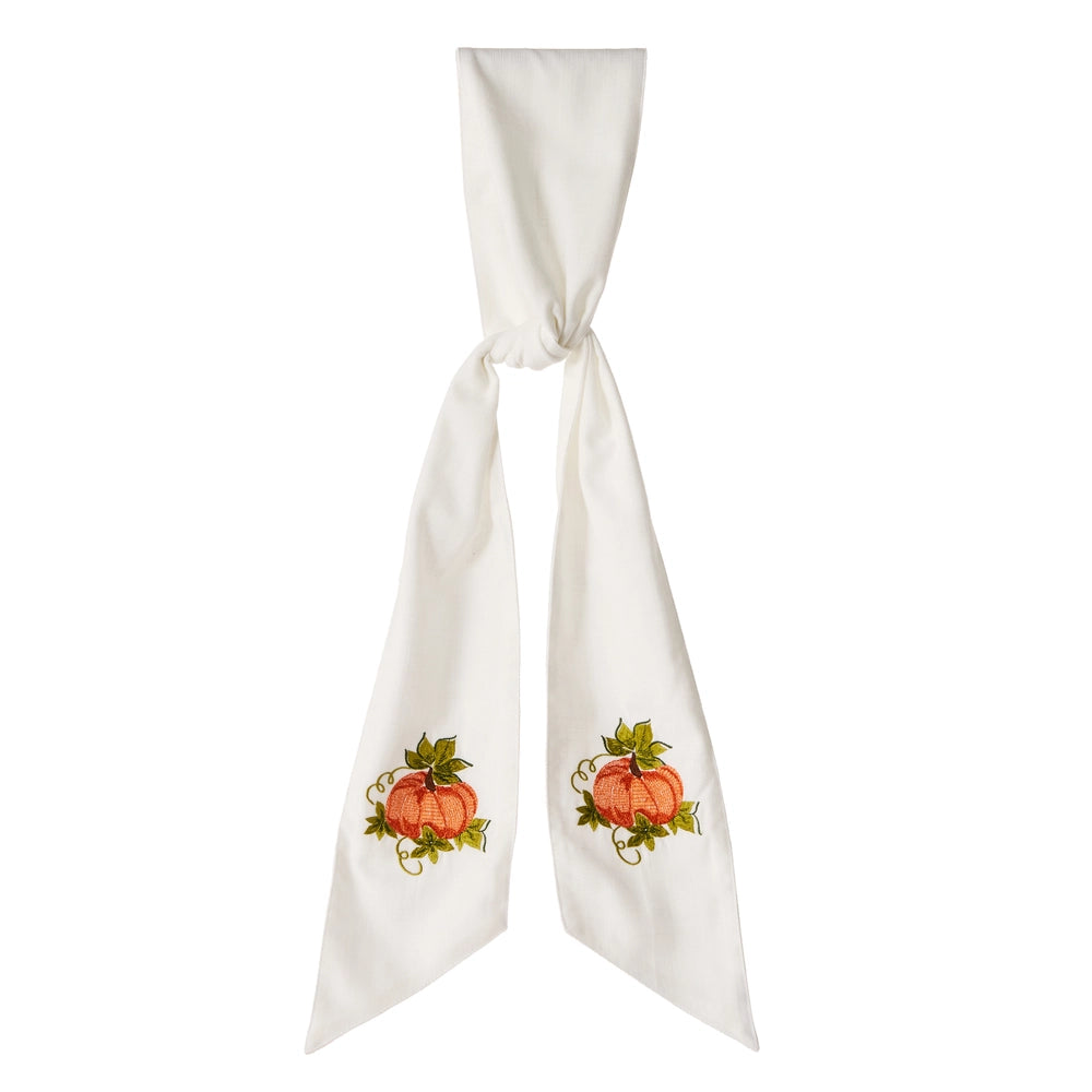 Raz Fall Pumpkin Wreath Sash