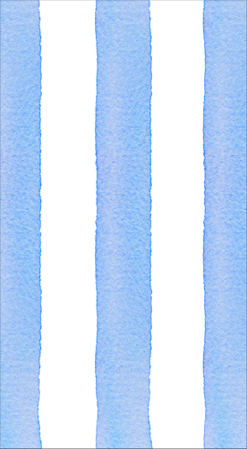 Cafe Stripe Blue Paper Linen Guest Towels - 12 per package