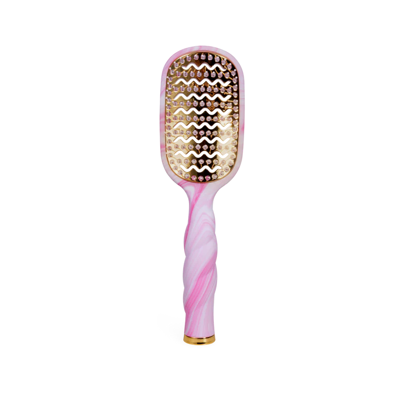 Pink Vented teleties Brush pinch me