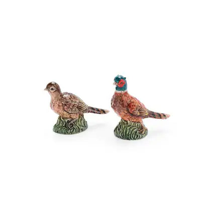 Spode Pheasant salt/Pepper set