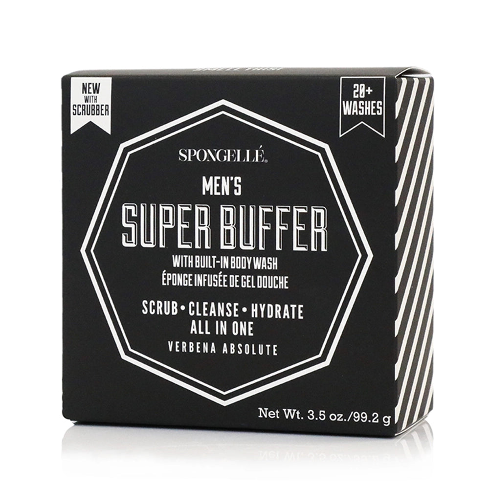 Men's Super Buffer Black Box Spongelle