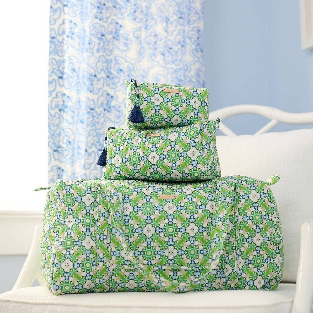 Serendipity Quilted Signature Duffle Bag
