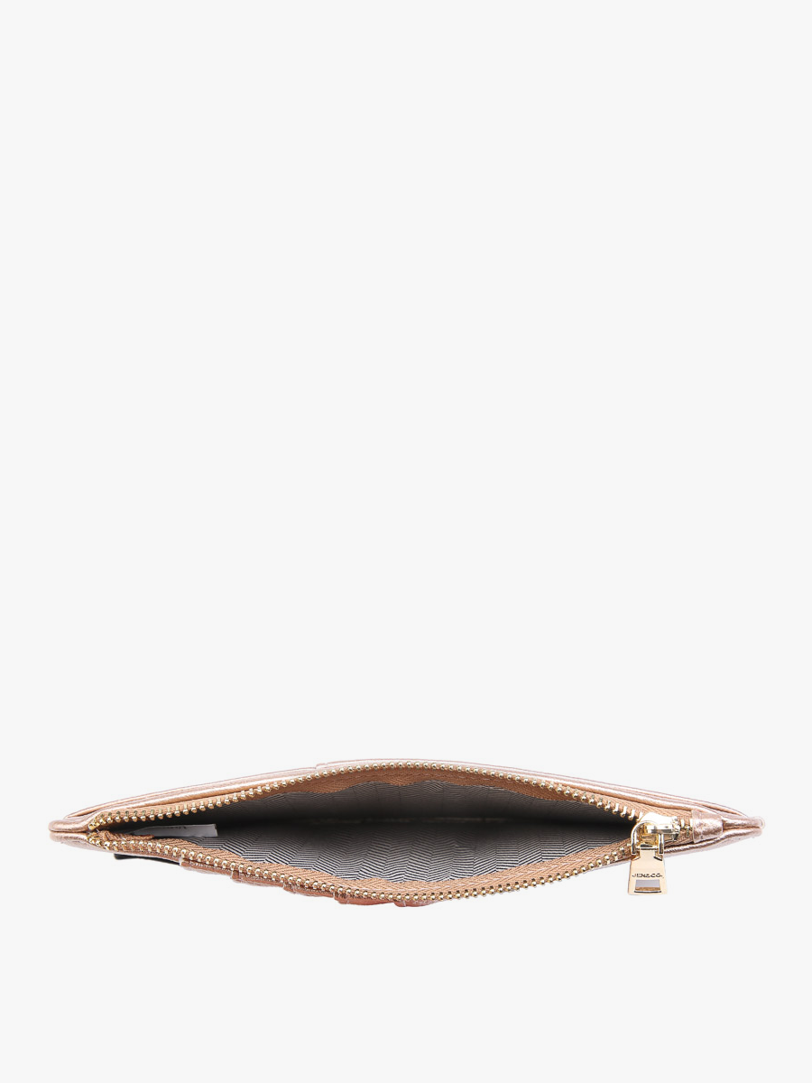 WL1889LZ Saige Lizard Slim Card Holder Wallet