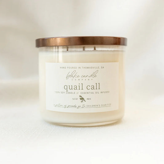 Quail Call Candle 8.5oz