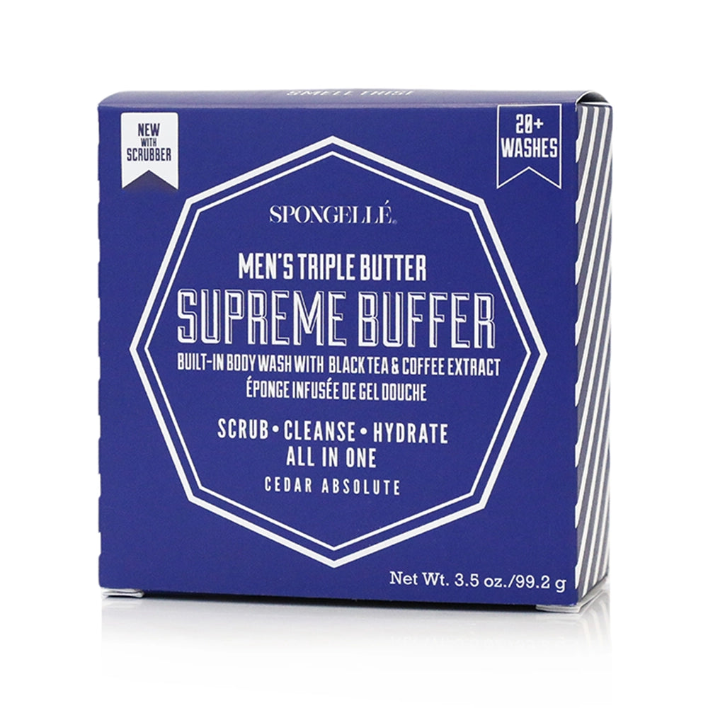 Men's Supreme Buffer Blue Box Spongelle