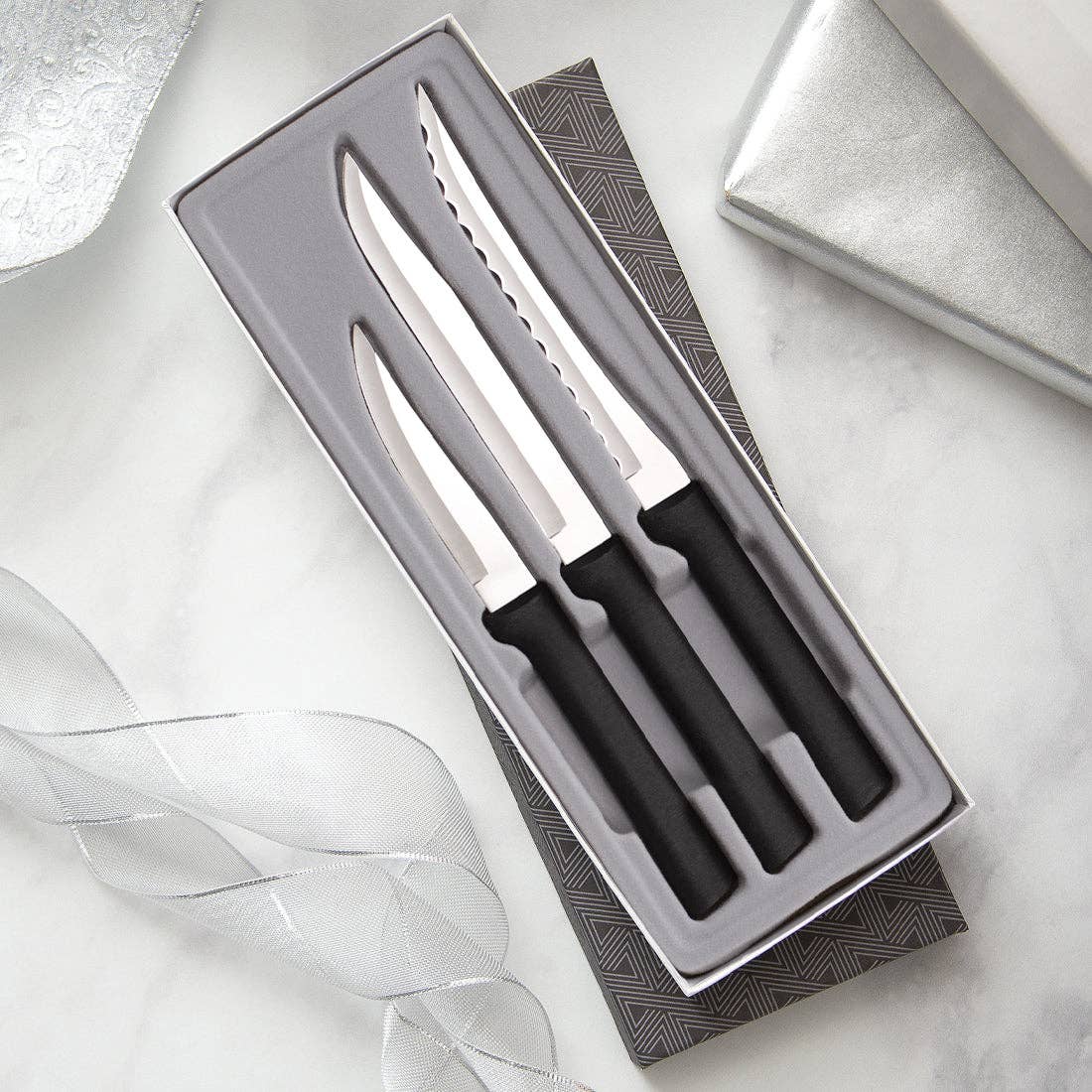 Cooking Essentials Set - Black Handle