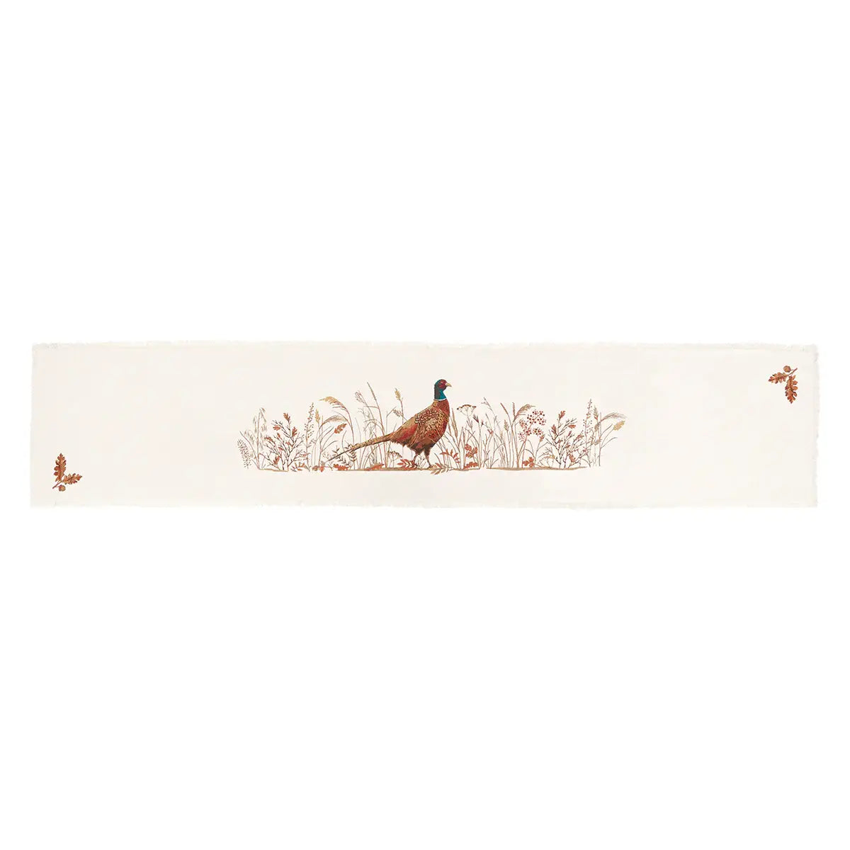 Pheasant Landing Bird Table Runner