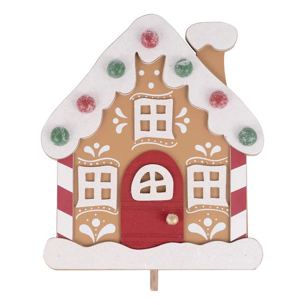 GH Gingerbread House Topper