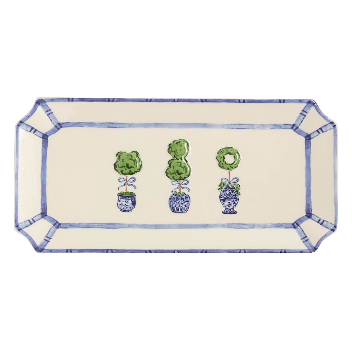 MP Topiary Tray Blue & Green