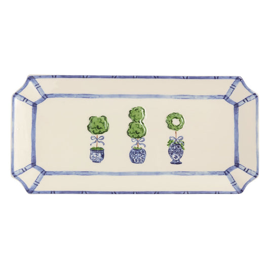 MP Topiary Tray Blue & Green
