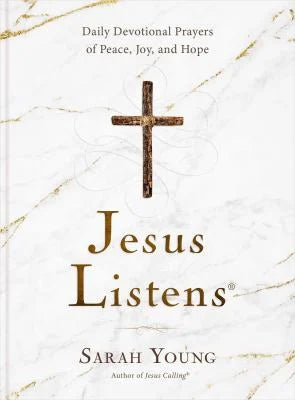 Jesus Listens  Daily Devotional prayers (white)