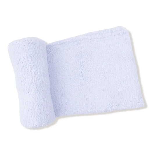 AD Chenille Blanket Light Blue