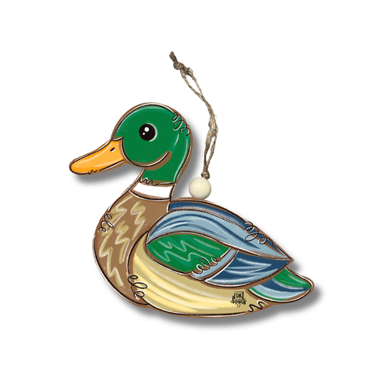 Mallard Ornament by DK