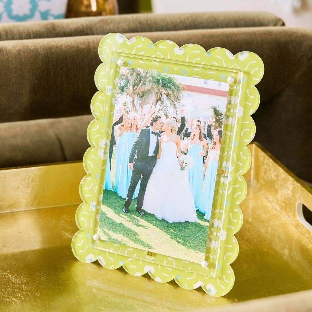 Dorset Garden Green Acrylic Picture Frame