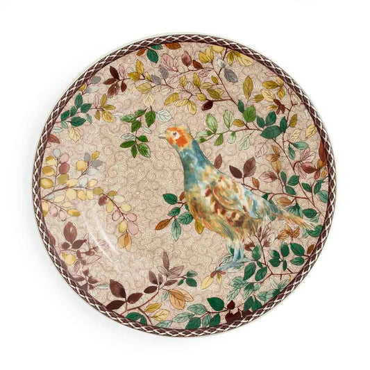 Spode woodland accents Grey Partridge
