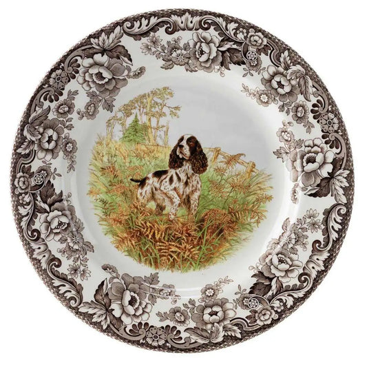 Spode Springer Spaniel Dinner plate