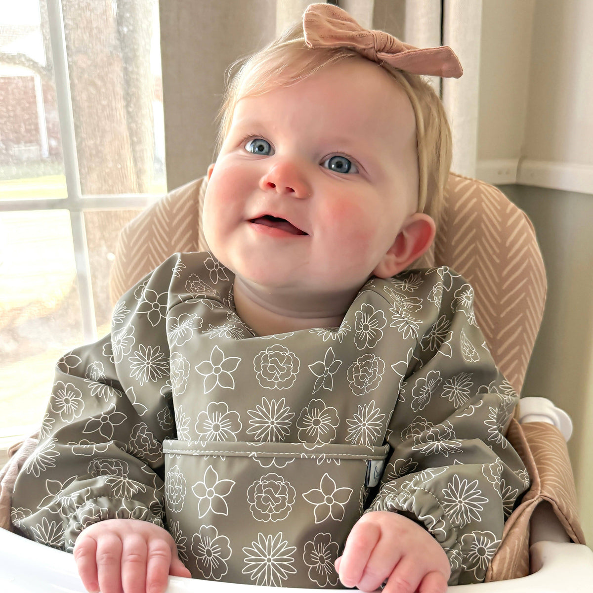 The Grayson Long Sleeve Bib - Blossom