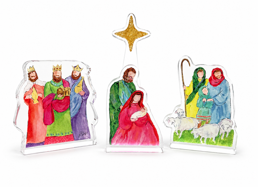 MINI  Star of Wonder Nativity Set by LG