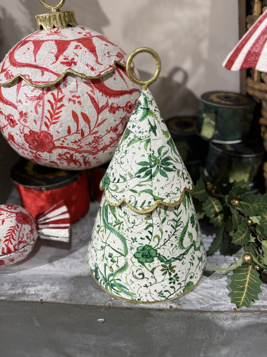 RTC Green Chinoiserie Tree Box