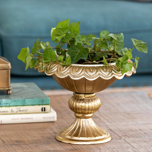 Classic Gold Compote Cast Aluminum PHC