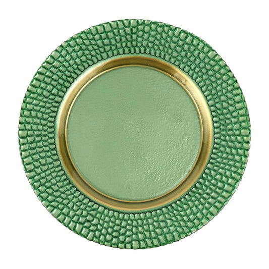 Pelli Glass Green Charger