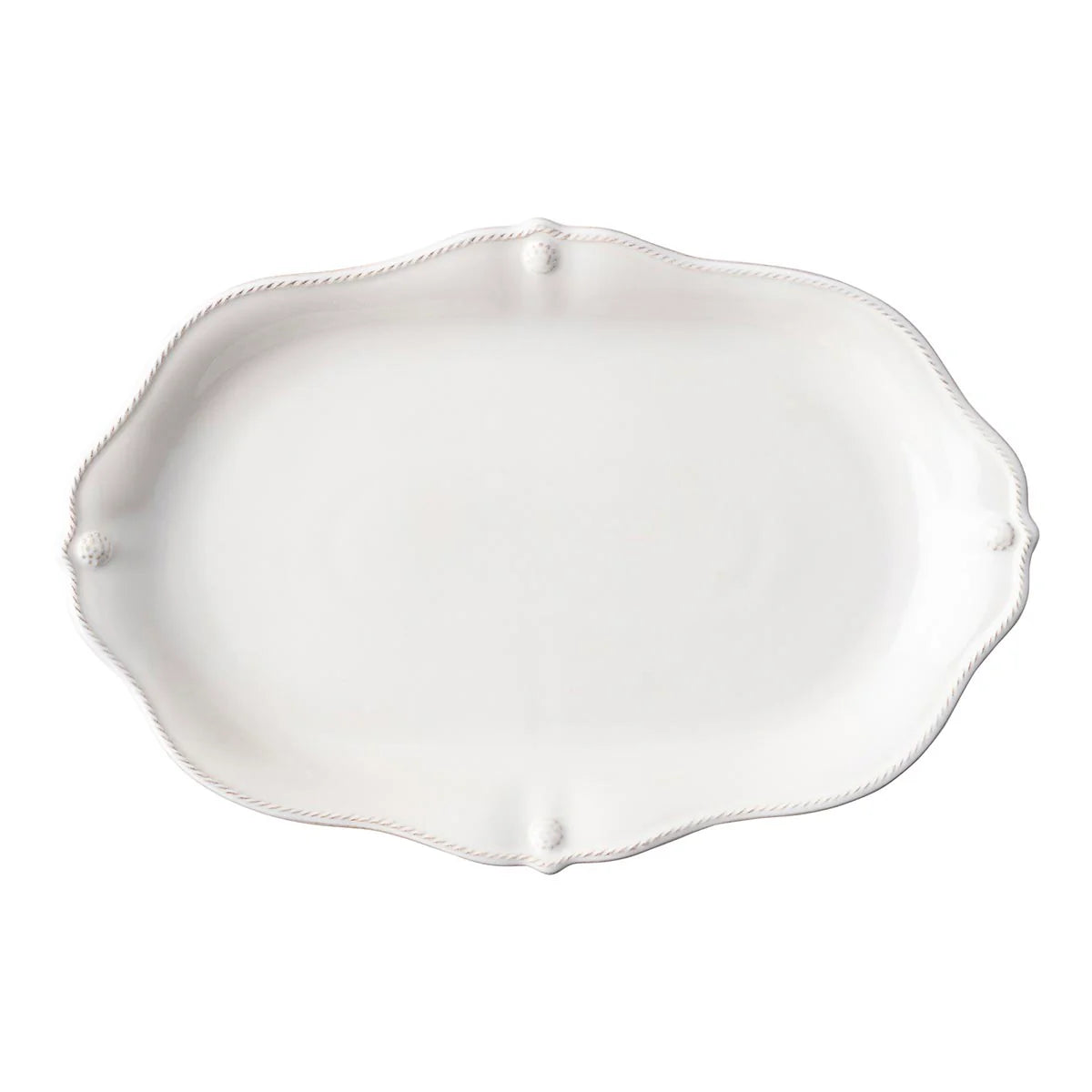 Berry & Thread Whitewash 16" Platter