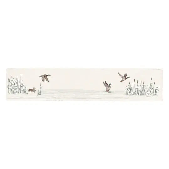 Taking Off Mallard Duck Table Runner