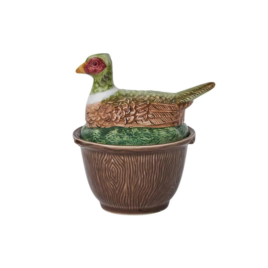 Forest Walk Pheasant Bowl with Lid - Multi
