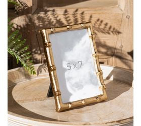 Gold Bamboo Frame 5x7 #PDDIV32
