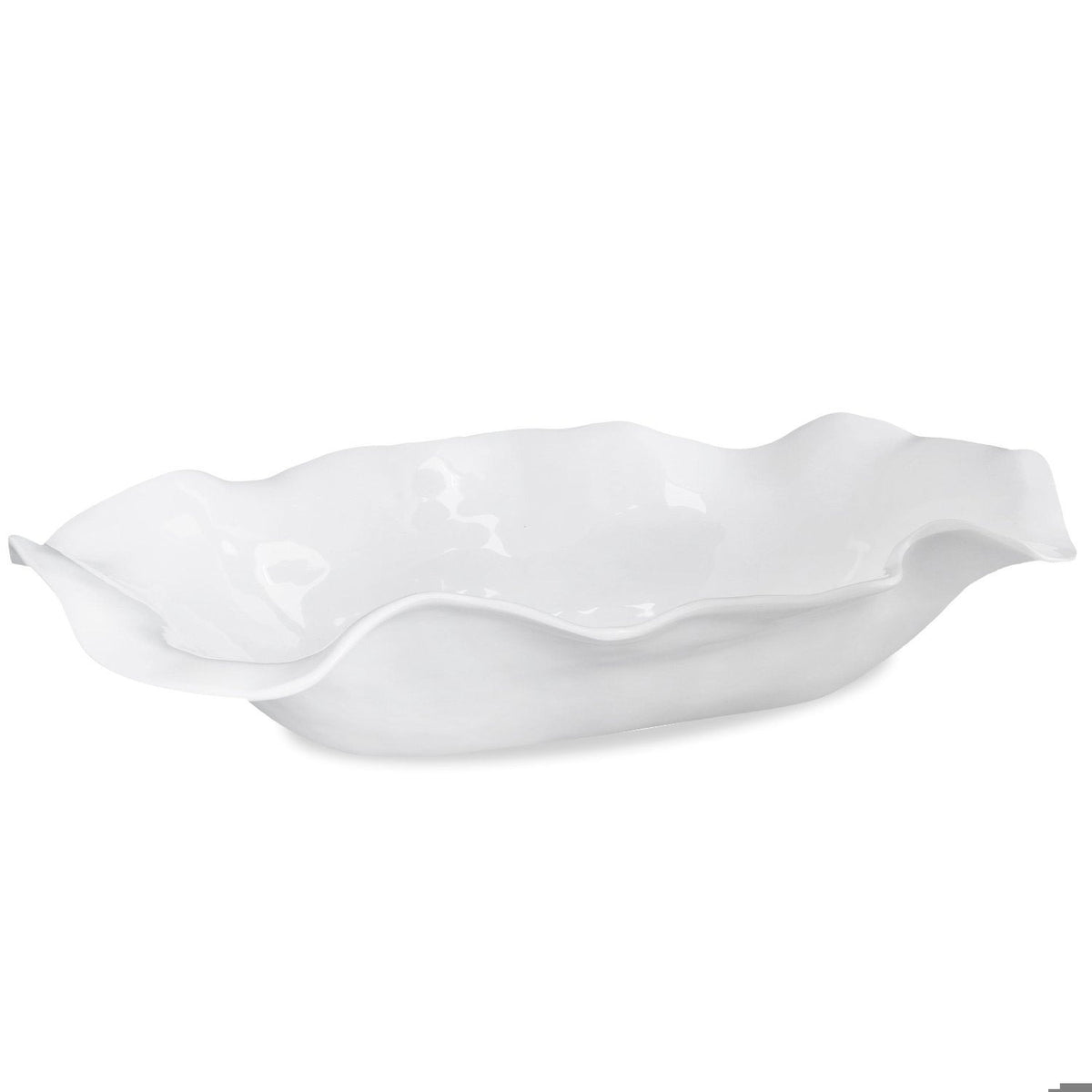 VIDA Havana Extra Lg Oval Centerpiece (White)