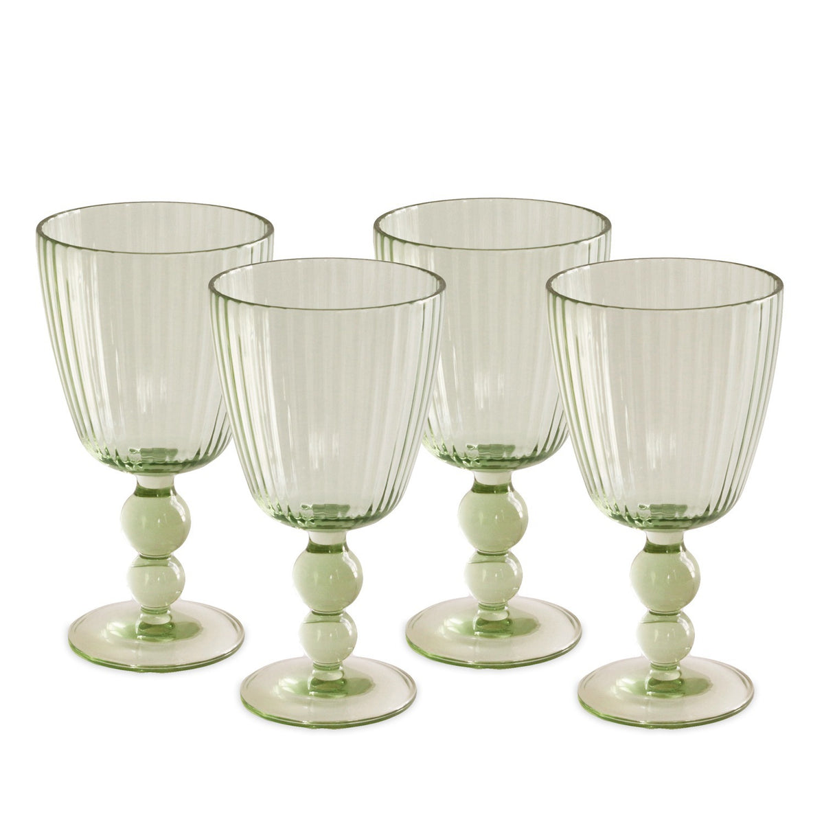VIDA Acrylic All Purpose Set of 4 (Green)