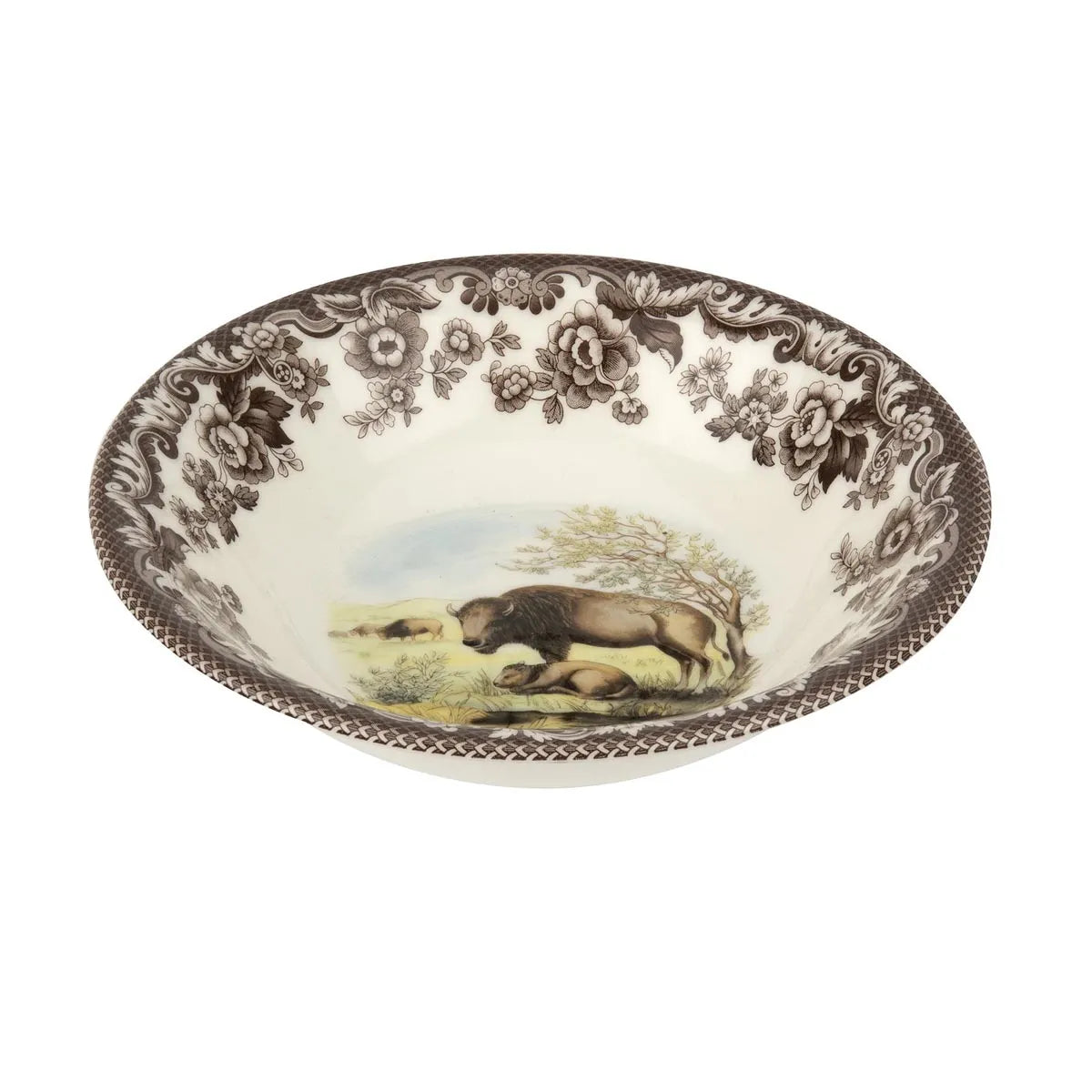 Spode Bison Cereal Bowl