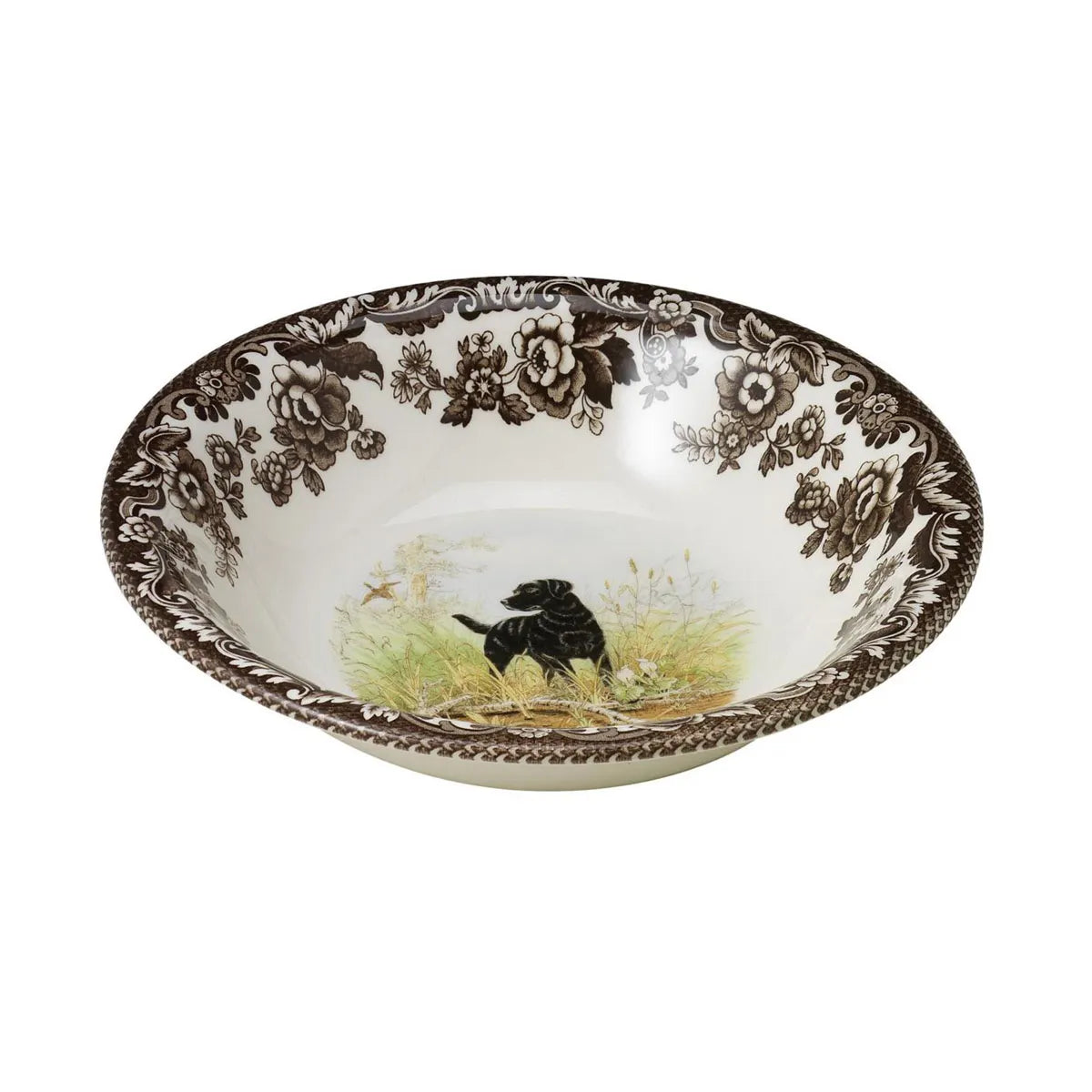 Spode Woodland Black Lab Cereal