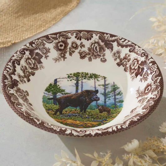 Spode Wild  Boar Cereal Bowl