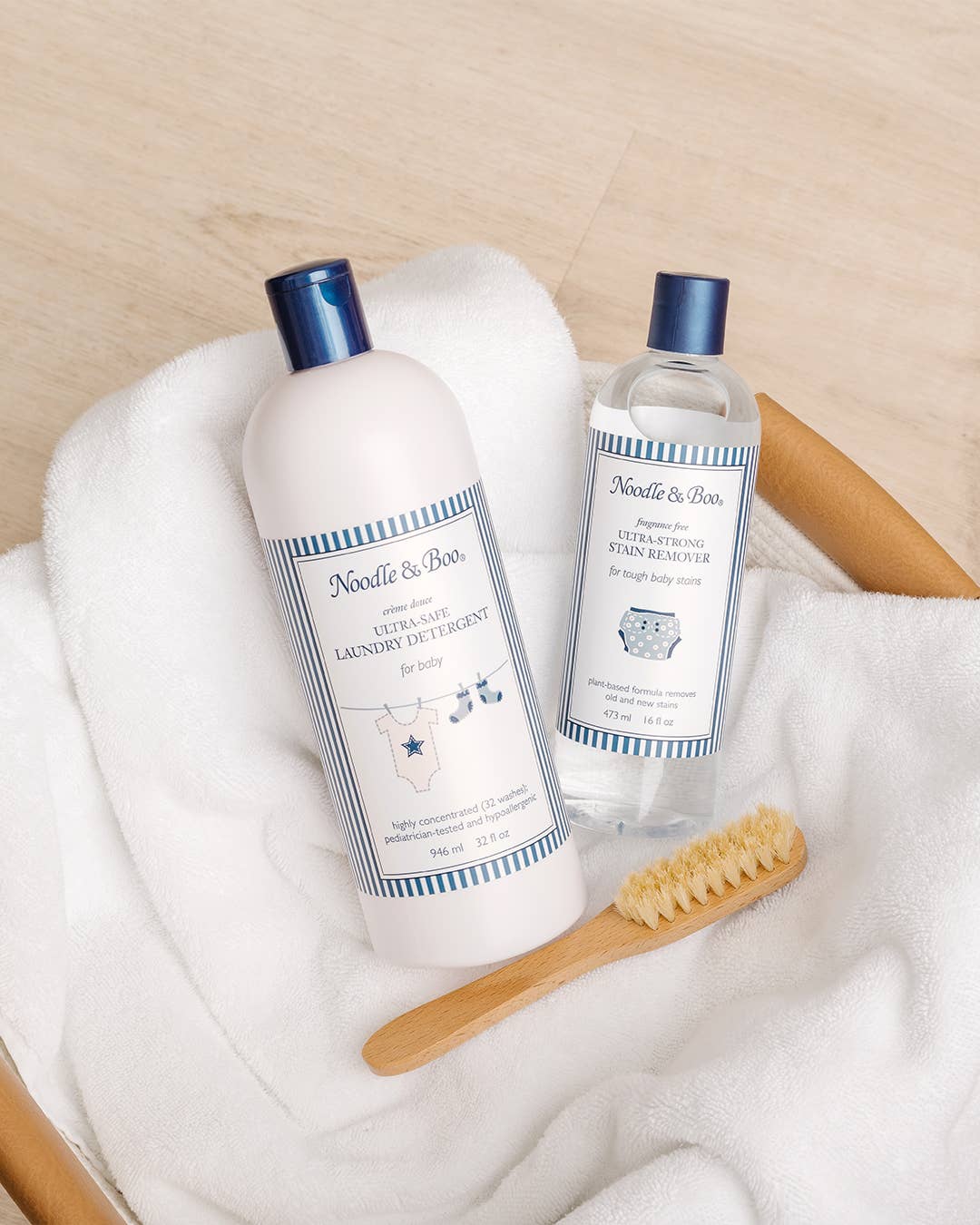 Ultra-Safe Baby Laundry Detergent, Crème Douce, 32 oz Noodle & Boo #14
