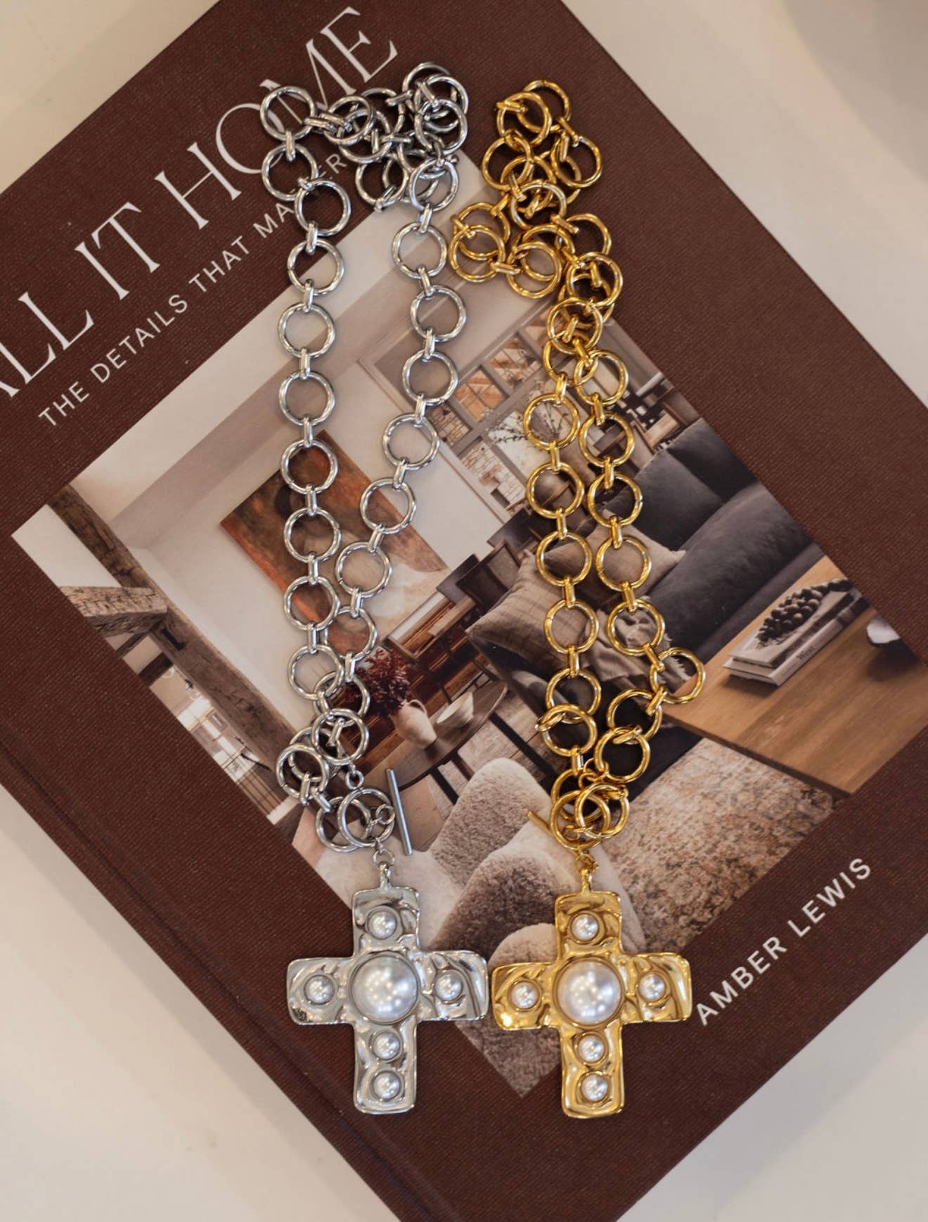 HARPER CROSS NECKLACE