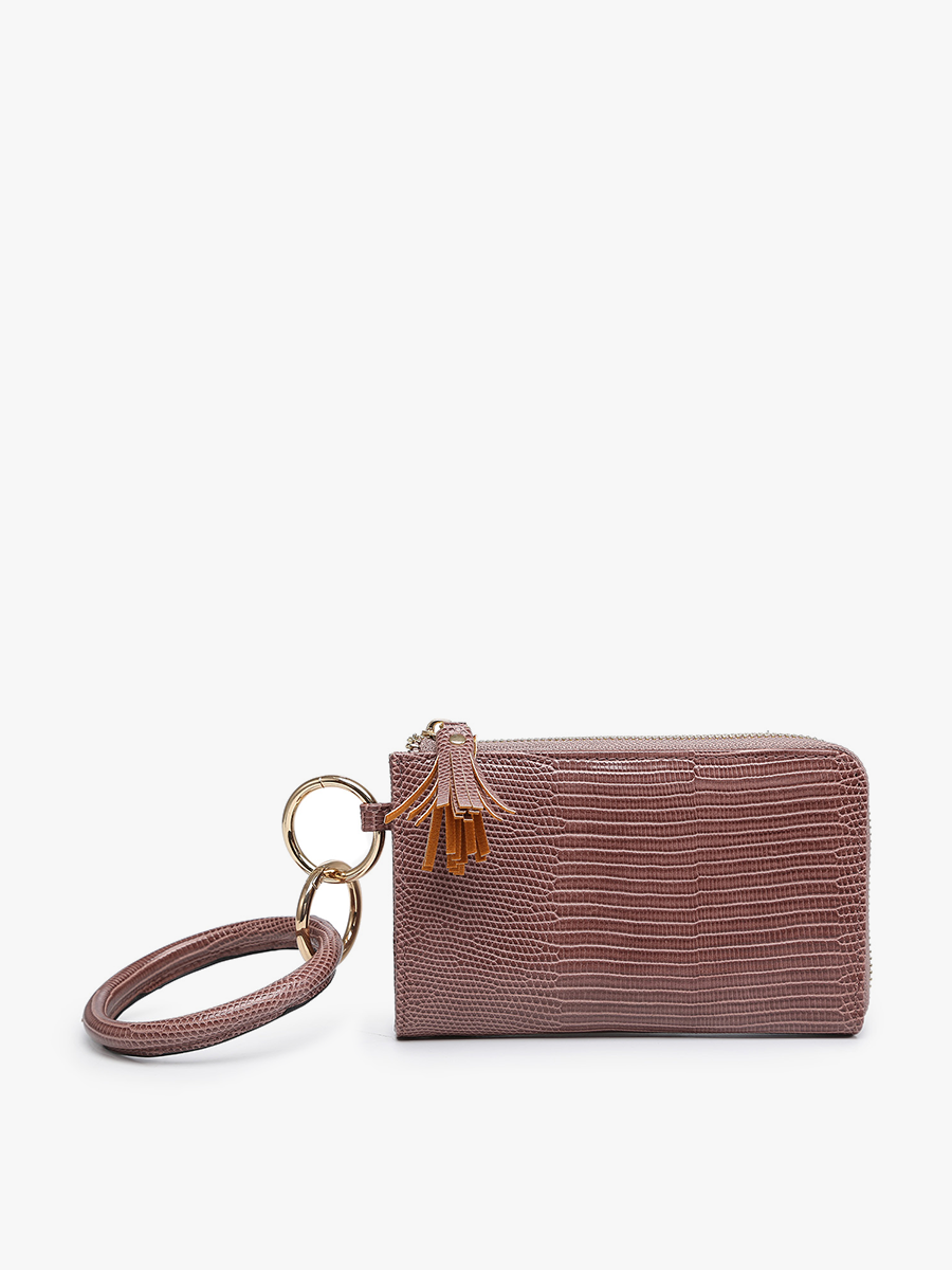 M1973LZ Liv Lizard Bangle Wristlet/Wallet