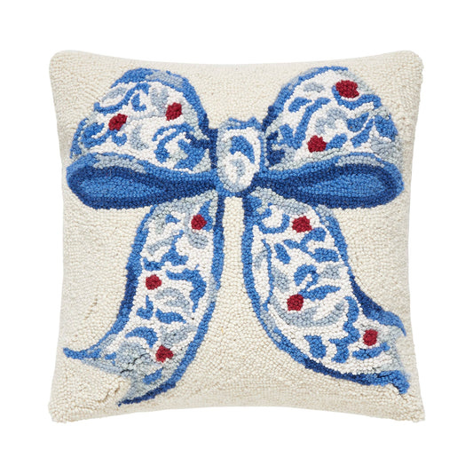 Chinoiserie Bow Hook Pillow