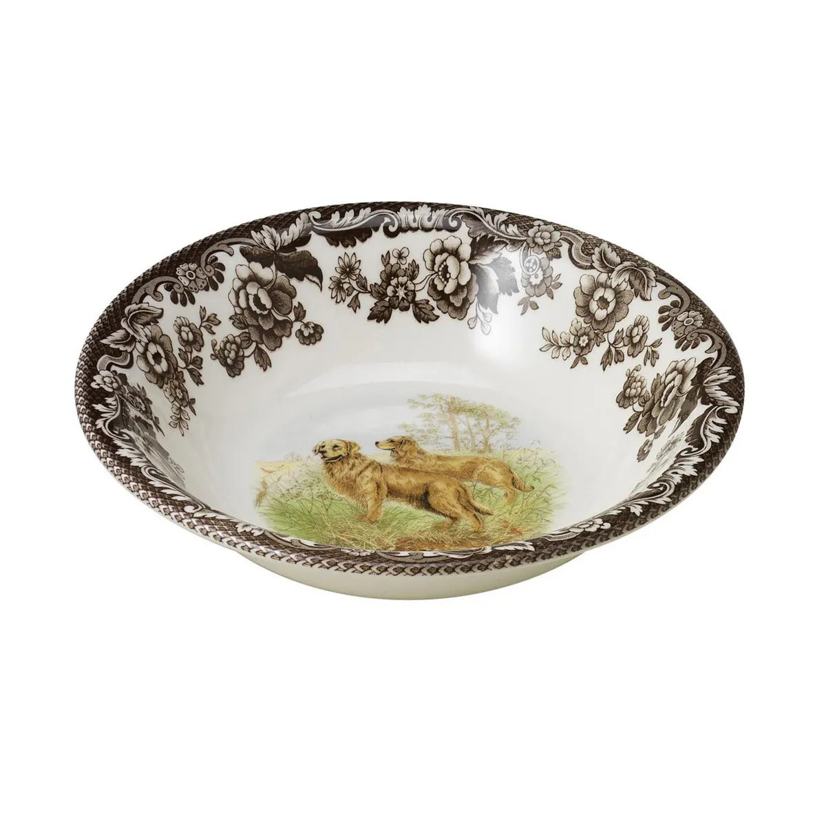 Spode Golden Retriever cereal Bowl