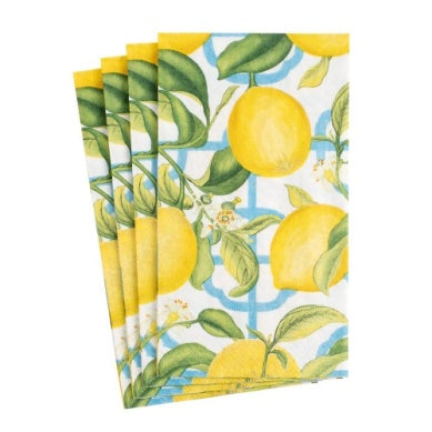 Seville Ivory Guest Towel (lemons)